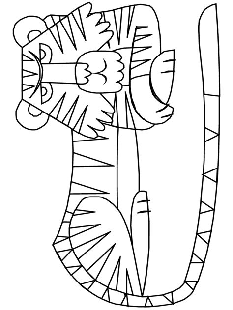 princess tiger coloring page disney princess coloring pages  print