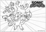 Sonic Coloring Zazz sketch template