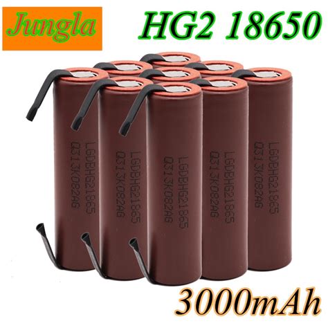 battery  hg mah  strips soldered batteries  screwdrivers  high current