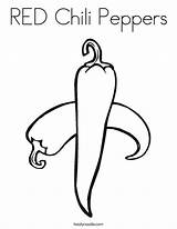 Peppers Twisty Noodle sketch template