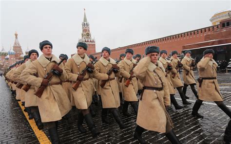 Marching On Red Square Reenacted 1941 Military Parade Russia Beyond