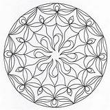 Mandala Pattern Coloring Pages sketch template
