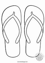 Colorare Infradito Teenslippers Occhiali Sole Tuttodisegni Zomer sketch template