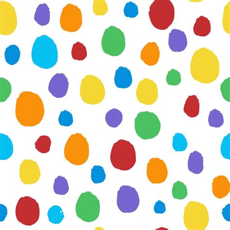 seamless colorful dots pattern vector   vectors clipart