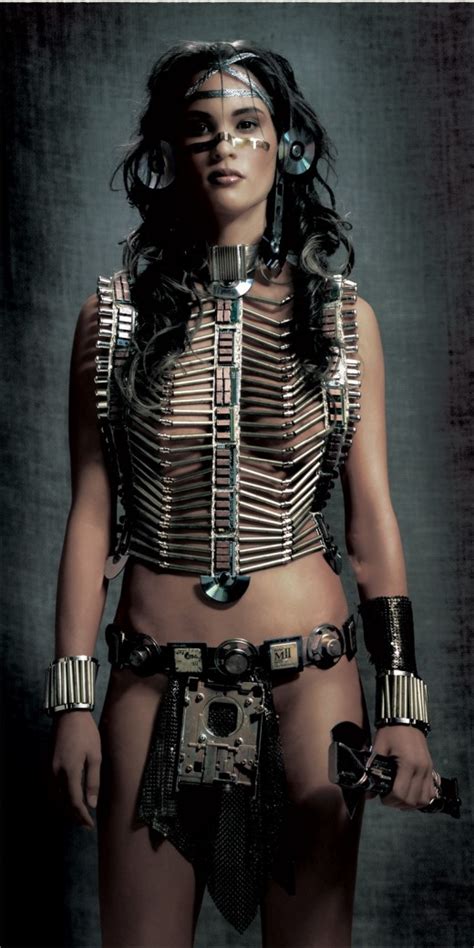 fashion and action steampunk native americans well