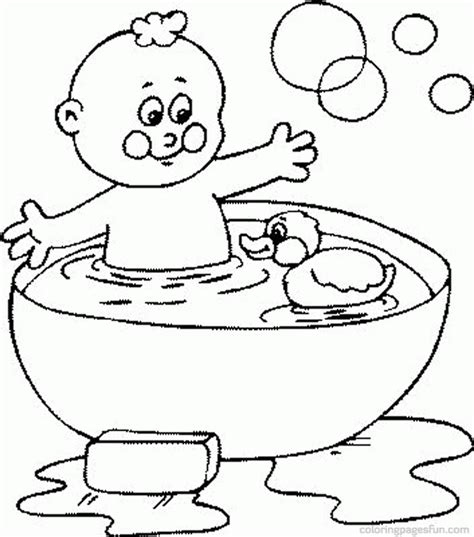 coloring pages  bathing clip art library