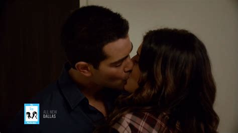 Christopher And Heather Kissing 3x10 On Dallas 8 25 14