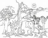 Coloring Wild Pages Animal Animals Color Kids Giraffe Para Popular Cute sketch template