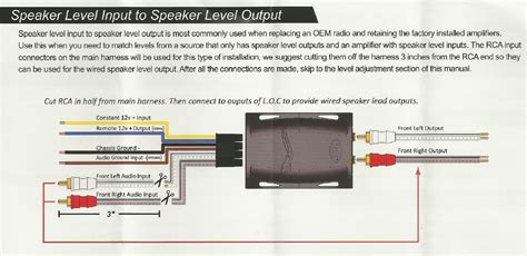 metra  output converter wiring diagram inspireado