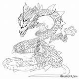 Qin Shi Dragon Sketch Huang Emperor Bloodline Gif Chinese June sketch template
