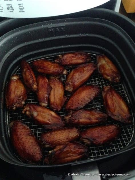 philips airfryer recipe  minute chicken wings alexis blogs