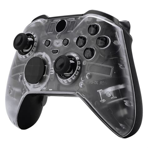 xbox elite  controller front faceplate clear