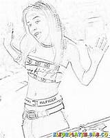 Aaliyah Sketchite sketch template