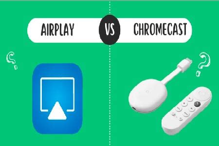 chromecast  airplay cual es el mejor en  se diferencian