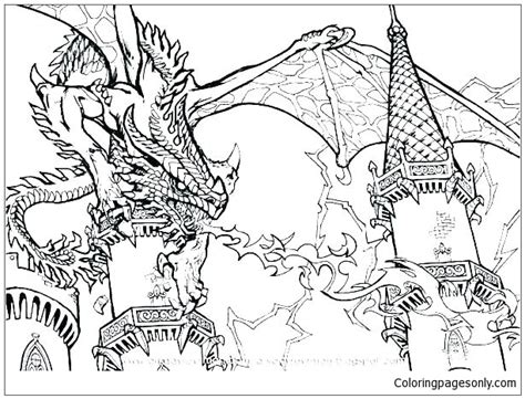 dungeons  dragons coloring pages coloring home