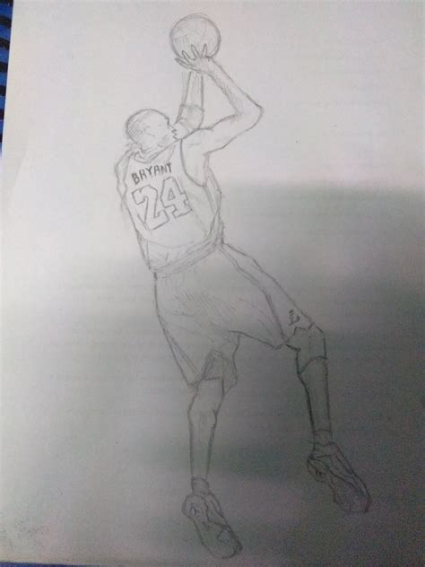 Sketch Pencil Art Kobe Bryant Drawing Pencil ~ Drawing