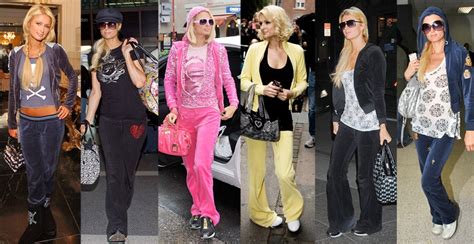 Juicy Suits Are Back Celebrate With Paris Hilton S Top Velour Moments