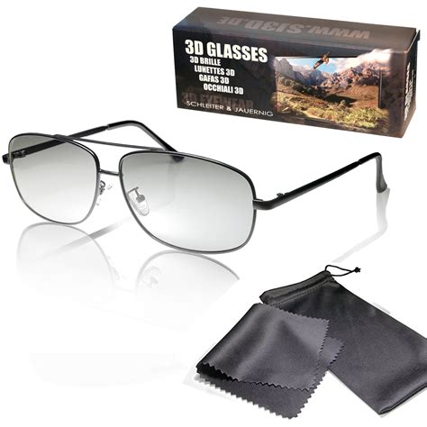 3d movie glasses black aviator style for reald cinema uk