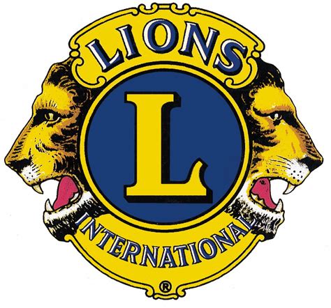 lions club logo  york rally   june