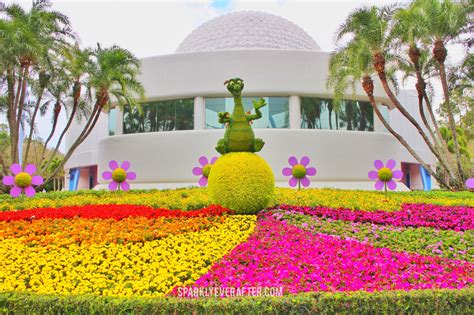 epcot flower  garden festival overview sparkly