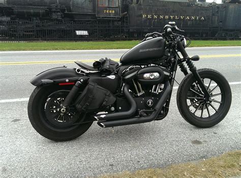 anyone with saddlebags on your sporty any pics page 6 harley davidson forums
