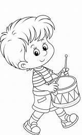 Coloring Pages Boy Little Getcolorings Camper Color sketch template