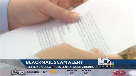 blackmail letter scam hits central virginia