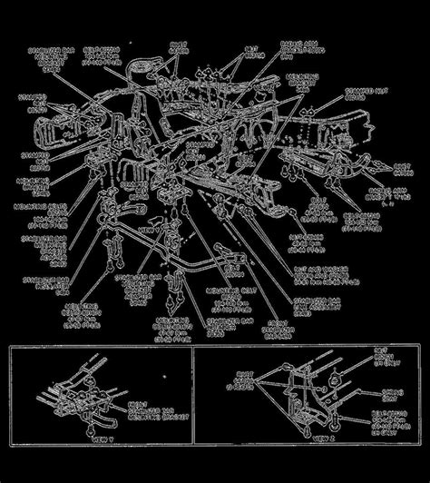 ford ranger frame parts diagram