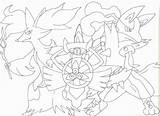 Mega Lucario Coloring Pages Pokemon Delphox Getdrawings Getcolorings Aegislash Drawing sketch template