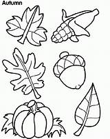 Coloring Fall Pages Printable Kids Print sketch template