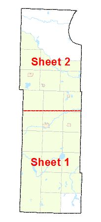 clearwater county maps