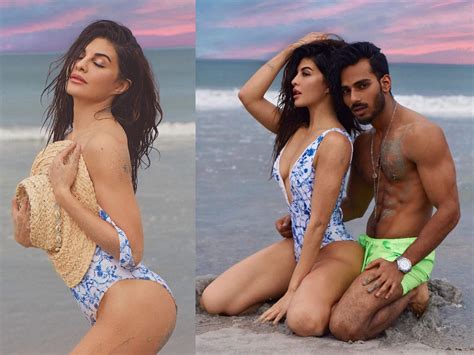 jacqueline fernandez sizzles in a hot bikini for her 34th birthday bash times of india