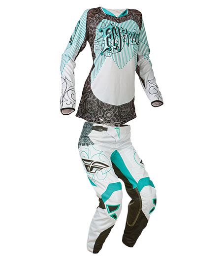 fly racing  kinetic jersey pant gear combo womens bto sports
