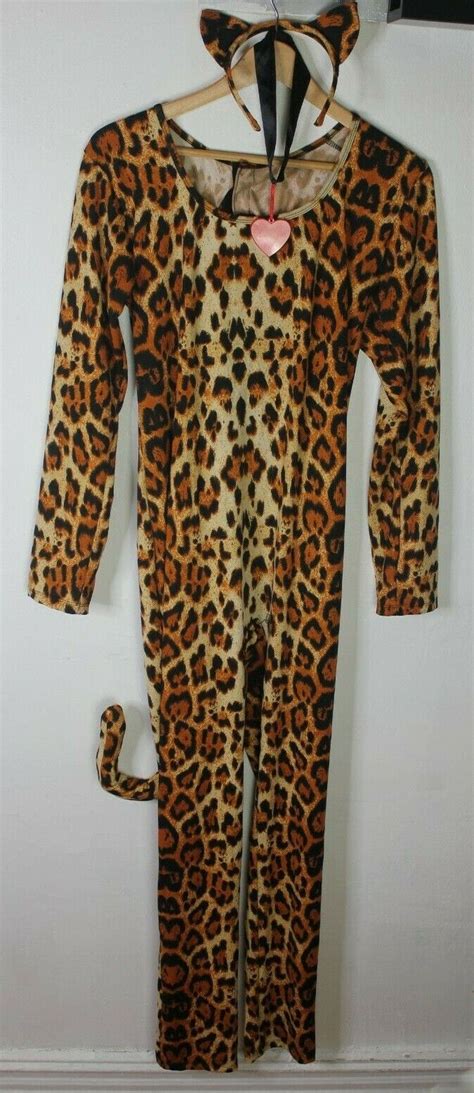 Leg Avenue Sexy Cougar Bodysuit Complete Costume Womens Xl Ebay