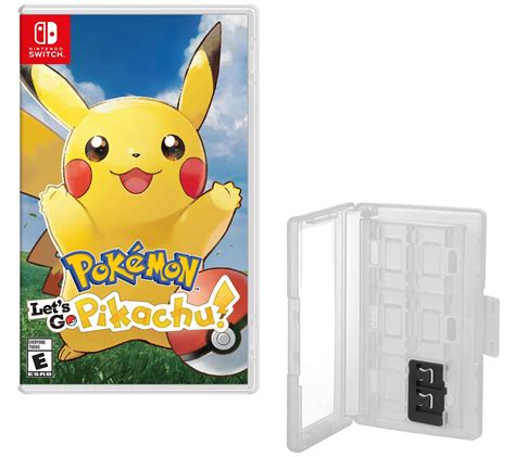 Pokemon Let S Go Pikachu And Game Caddy Ninte Ndo Switch
