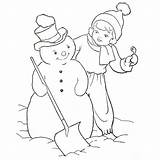 Coloring Pages Christmas Old Vintage Fashioned Snowman Printable Kids Books Book 1940s Template Color Getcolorings Choose Board sketch template
