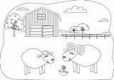 Sheep Realistic Supercoloring sketch template