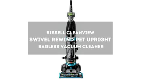 bissell cleanview swivel rewind pet upright bagless vacuum cleaner mar