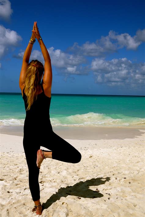 yoga   beach beach yoga basic yoga poses yoga poses