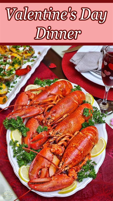 valentines dinner recipes ideas  decor   dinner lobster