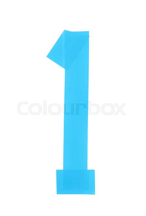 number  symbol   insulating tape stock image colourbox