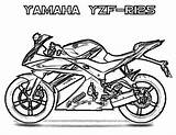 Yamaha Yzf Colorare Disegni R125 Motos Motorrad Siluetas Ebcs Motociclette Swashbuckler Yzfr Colorkiddo Furor sketch template