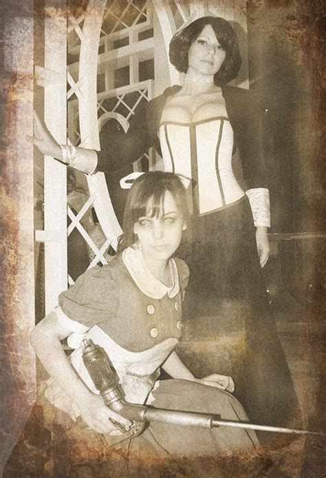 Little Sister And Elizabeth Bioshock Cosplay Becky And