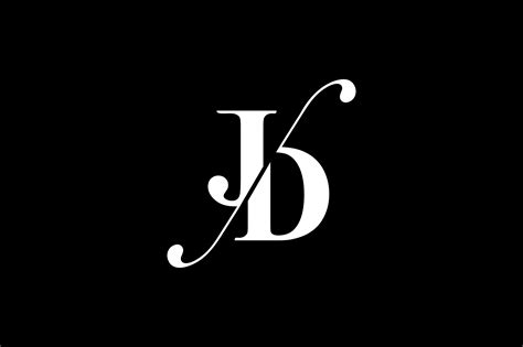 jd monogram logo design  vectorseller thehungryjpegcom