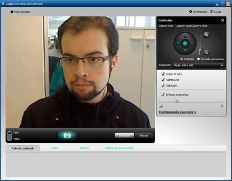 logitech hd webcam software