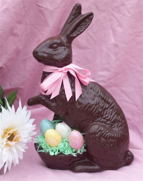 images  chocolate bunnies  pinterest   jar bunnies  candy