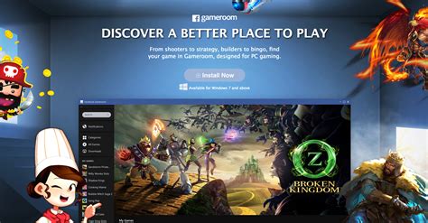 facebook officially announces gameroom its pc steam