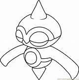 Baltoy Azurill Coloringpages101 Pokémon sketch template