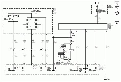 chevy  pin trailer wiring diagram wiring diagram