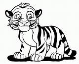 Dibujos Coloring Cub Colorea Animalitos Comparte Tiger Kolorowanki Animados Tigre Jasmine Rajah Dibuja Animalito Aladdin Gratistodo Bonitos Tigers Patos Siguientes sketch template